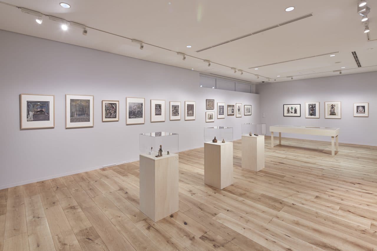 ベルナール・ビュフェ美術館の展示風景