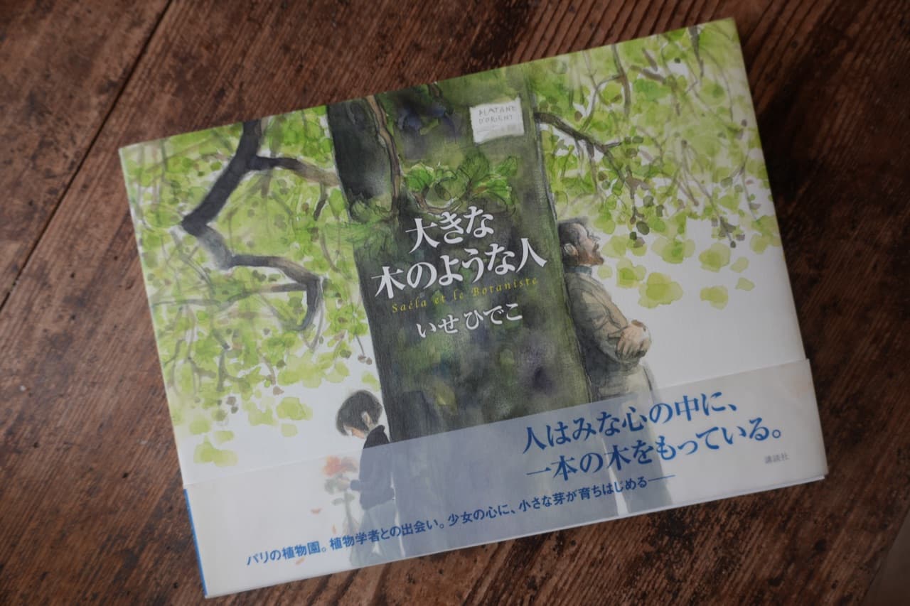 いせひでこ『大きな木のような人』講談社