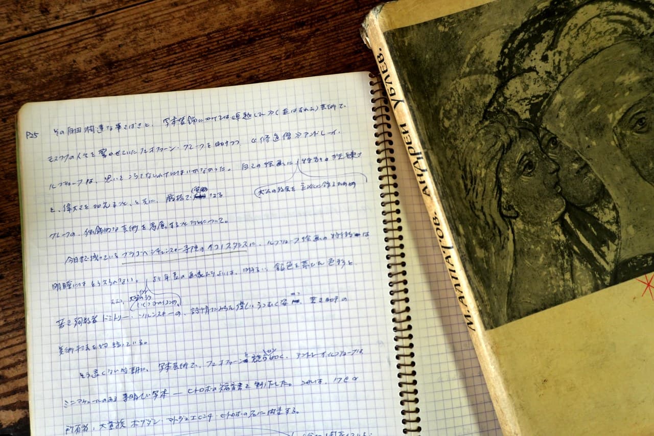原書を横に置いて訳している